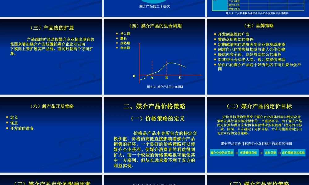媒介经营与管理--媒介产品营销
