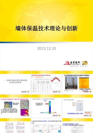 墙体保温技术理论与创新