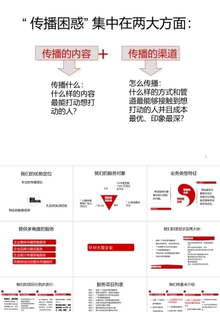 媒介咨询业务模板