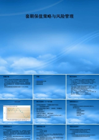 套期保值管理的策略