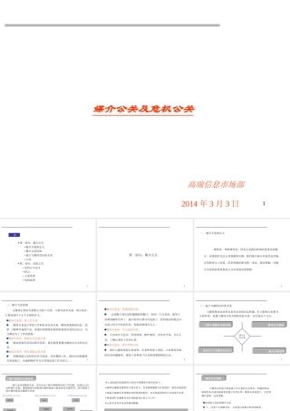 媒体公关和危机公关讲义课件