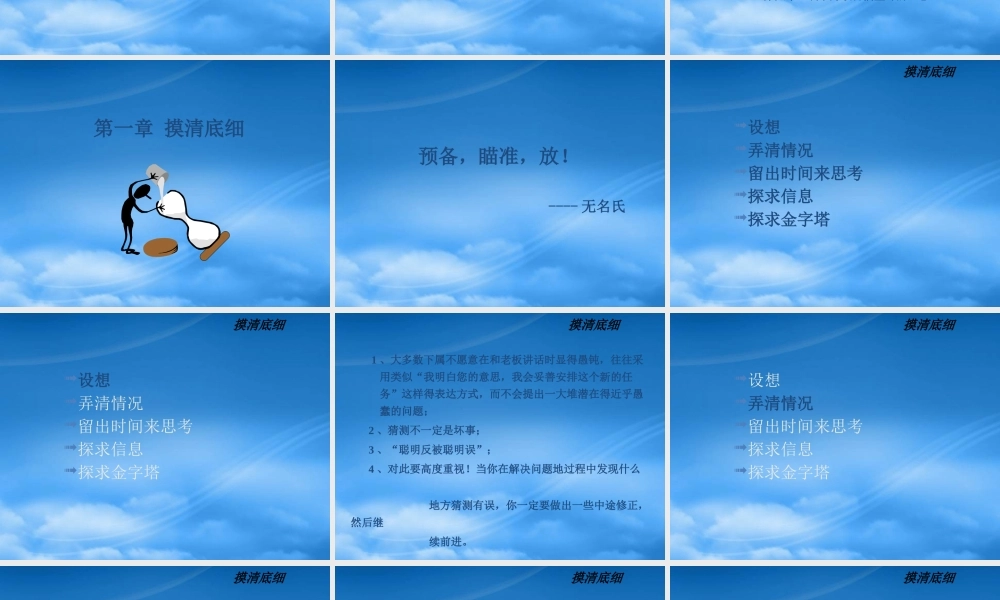 如何把事情做得漂亮-项目主管培训讲义--guopeifei