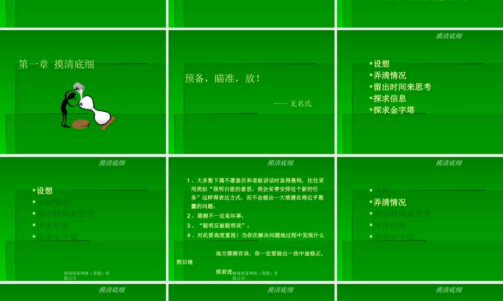如何把事情做漂亮--主管入门教程