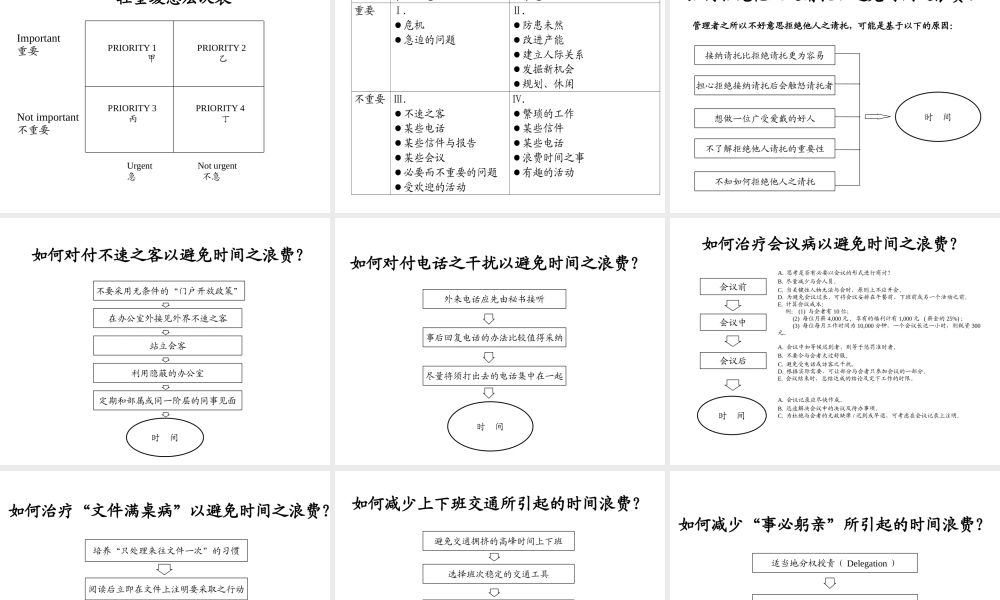 如何帮助员工有效地进行时间管理