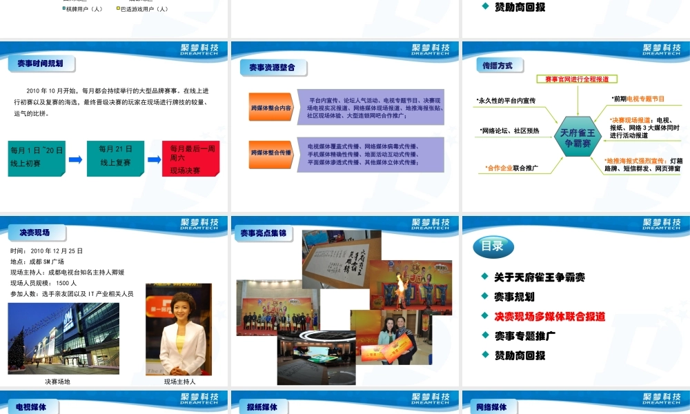 天府雀王争霸赛招商方案