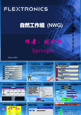 如何不断的提高自然工作组运作流程