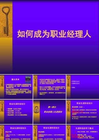 如何才能成为职业经理人