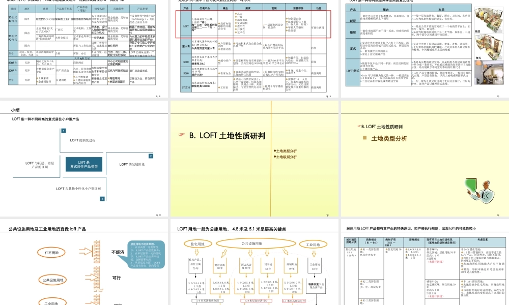 天津LOFT产品专项研究_102PPT
