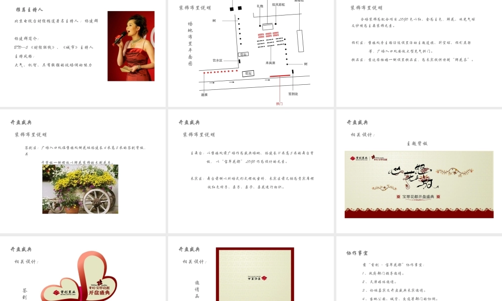 天津宝翠花都06年开盘活动策划思路(ppt26)