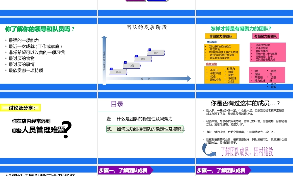 如何成功维持团队稳定性和凝聚力-