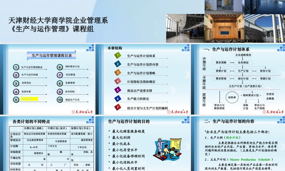 天津财经大学商学院企业管理系(1)