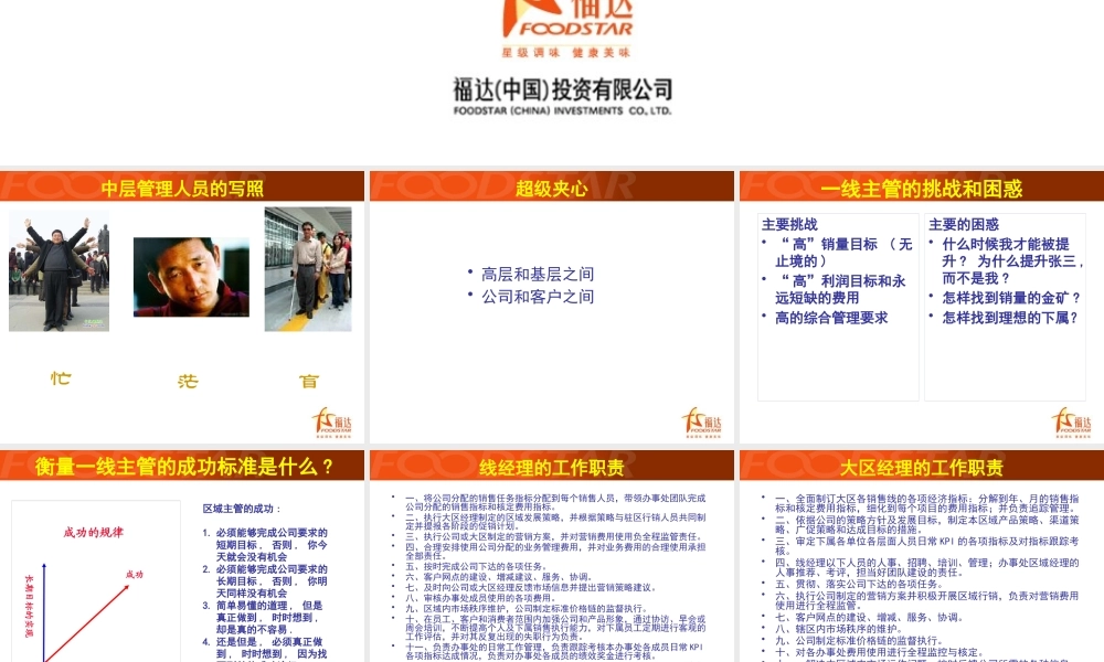 如何成为1名优秀的区域主管