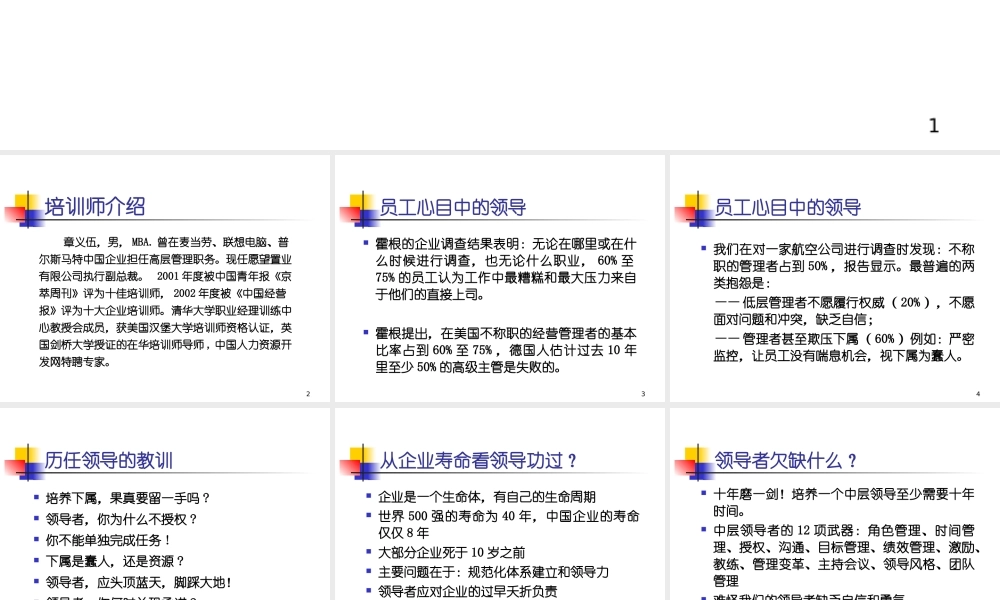 如何成为e时代的成功者经典讲义之二十七领导者的三种