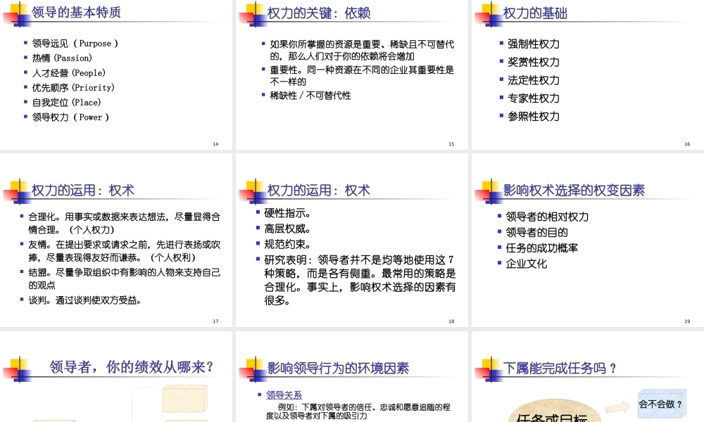 如何成为e时代的成功者经典讲义之二十七领导者的三种