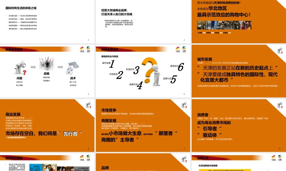 天津大悦城推广