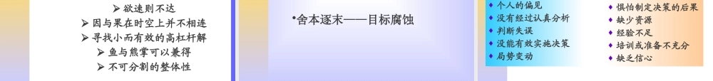 如何成为出色的决策者讲义课件