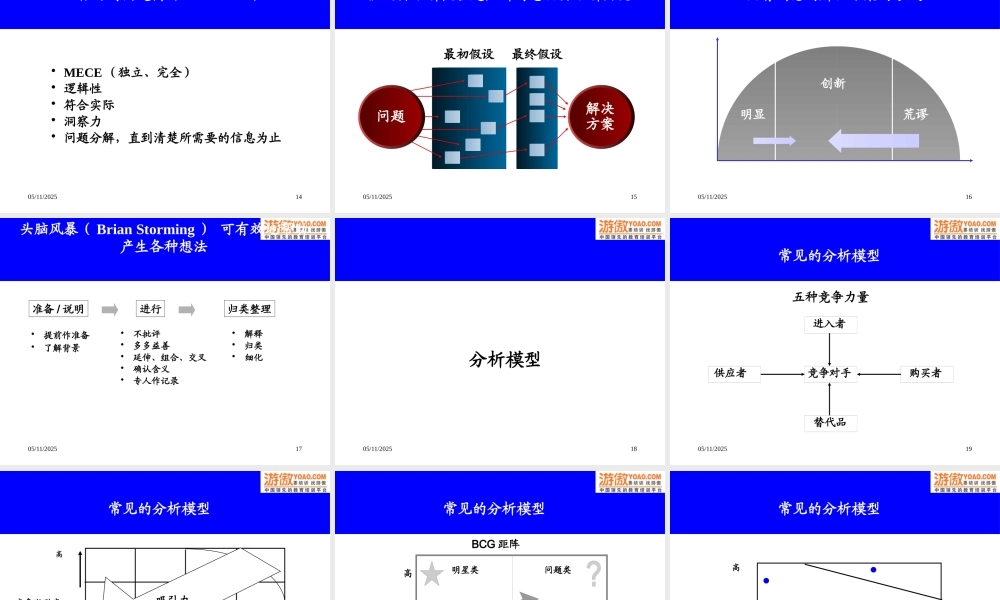 如何成为顶尖咨询顾问培训课件