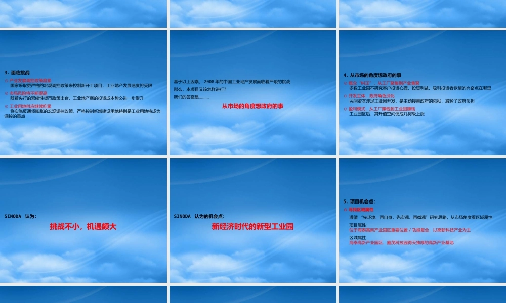 天津高新科技园项目品牌推广沟通提案_89PPT_信诺达