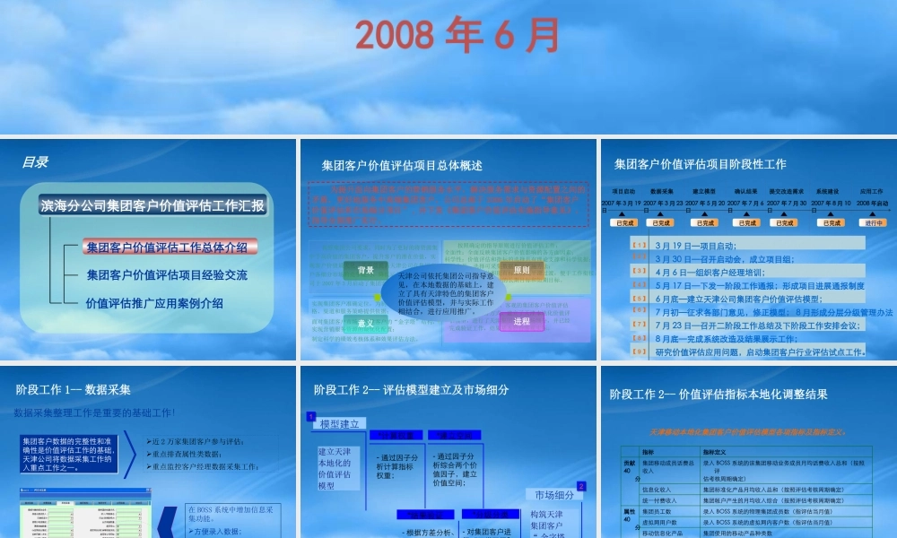 天津公司价值评估项目交流new1