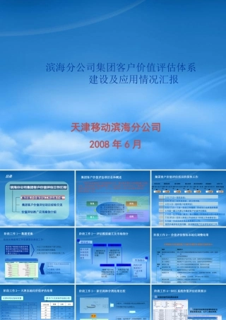 天津公司价值评估项目交流new1