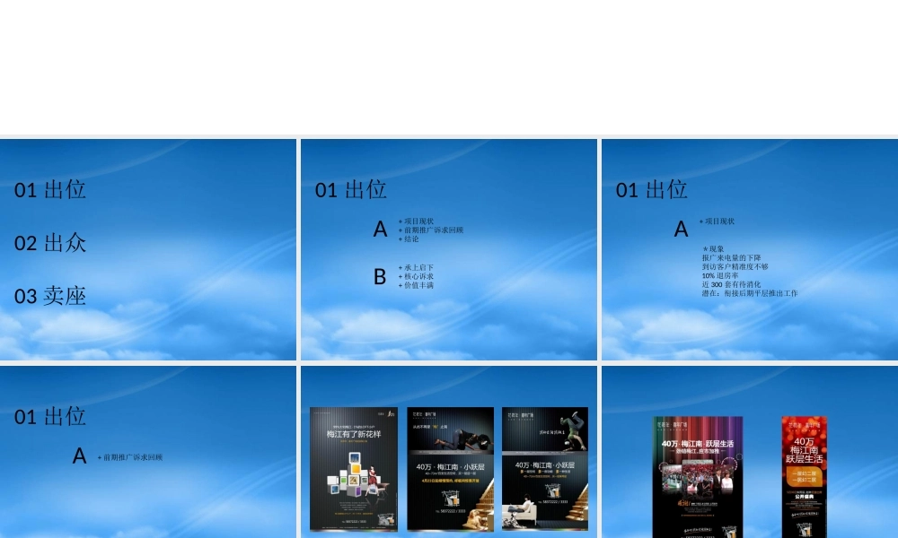 天津花样年喜年广场项目营销推广提报_49页