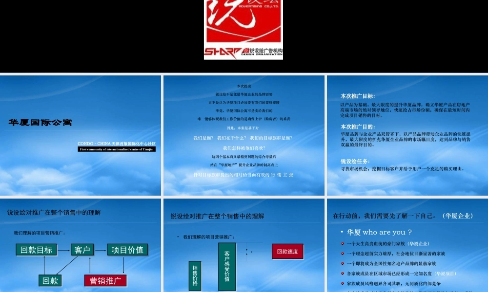 天津华夏国际公寓项目广告推广策略提案-78PPT