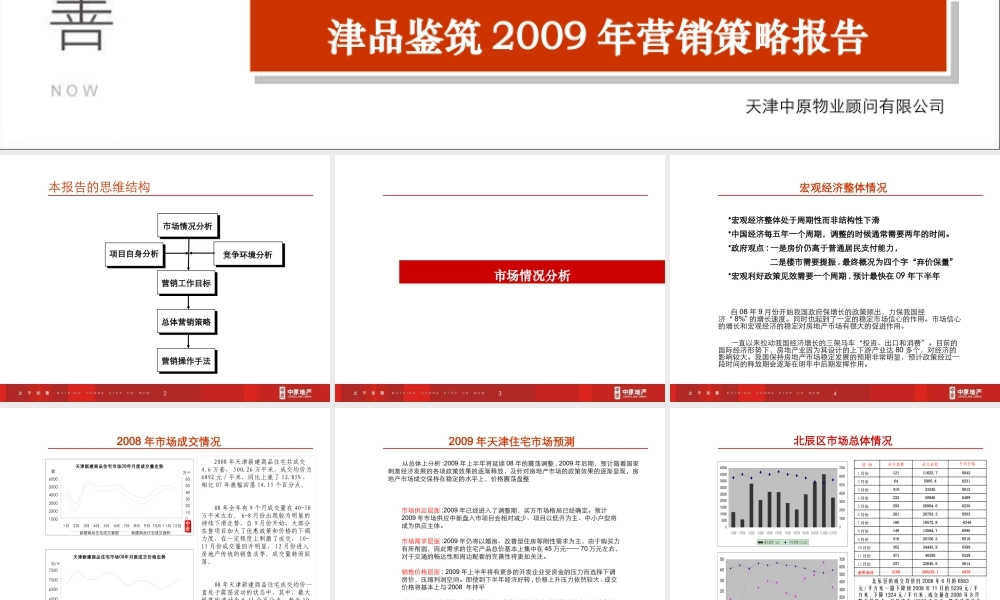 天津津房地产品鉴筑营销策略管理报告