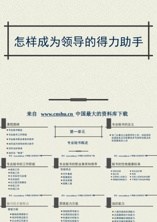 如何成为领导的得力助手