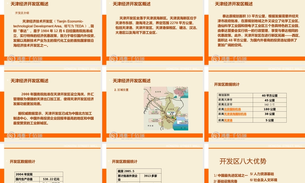 天津开发区三大街千百汇策划案