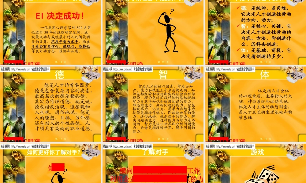 如何成为谈判高手(ppt 60页)
