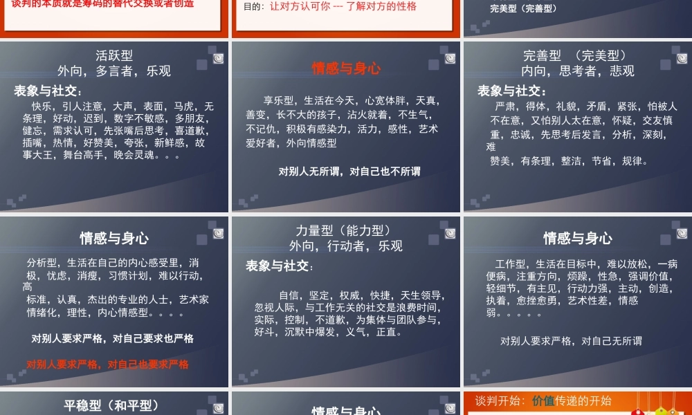 如何成为谈判高手讲述