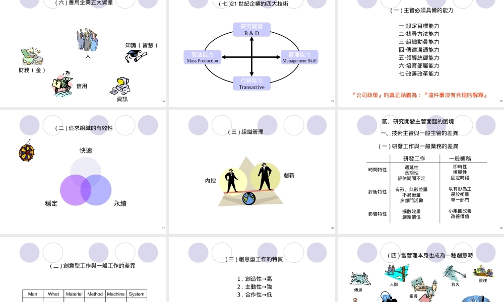 如何成为一个成功的技术主管(ppt 91)