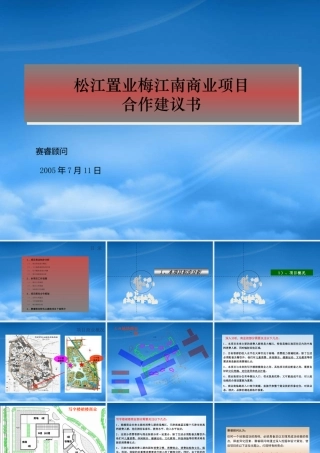 天津梅江南商业项目建议书(0715)