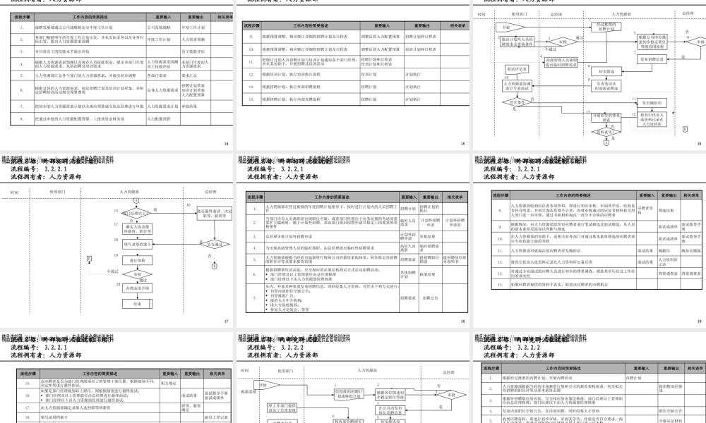 天津某公司流程设计报告