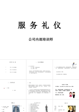 服务礼仪培训课件(PPT 63页)