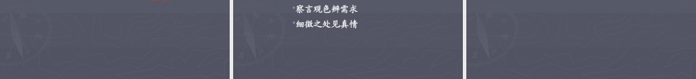 服务礼仪与服务技巧