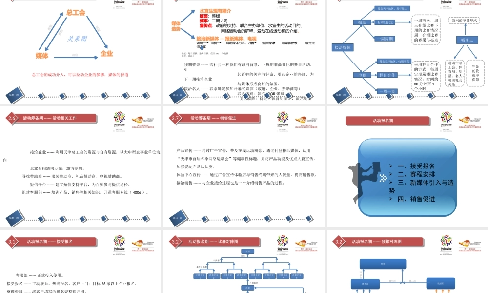 天津市首届冬季网络运动会策划方案