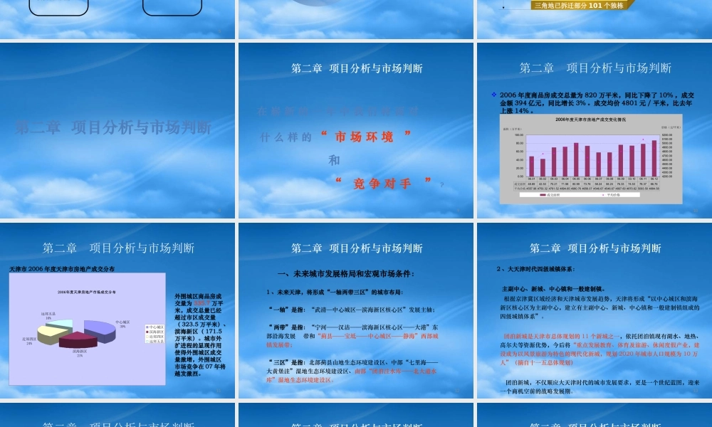 天津团泊湖地产项目年度营销推广计划-87PPT