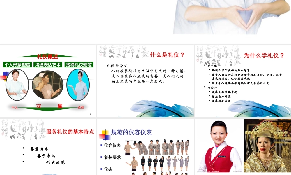 服务礼仪与沟通技巧培训教材(PPT 68页)