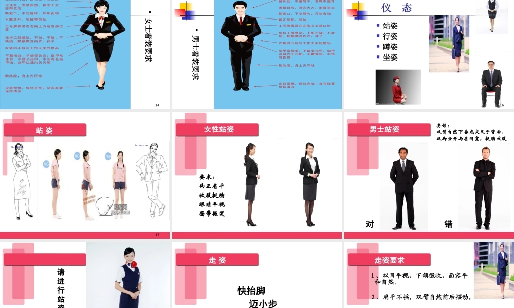 服务礼仪与沟通技巧培训教材(PPT 68页)