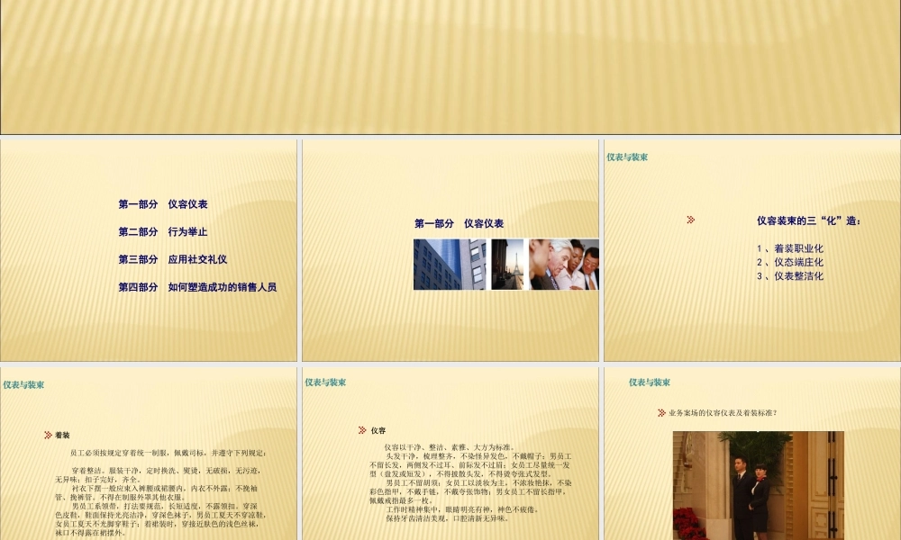 服务礼仪与精神面貌002