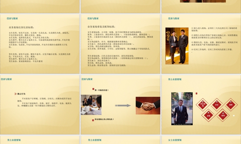 服务礼仪与精神面貌002