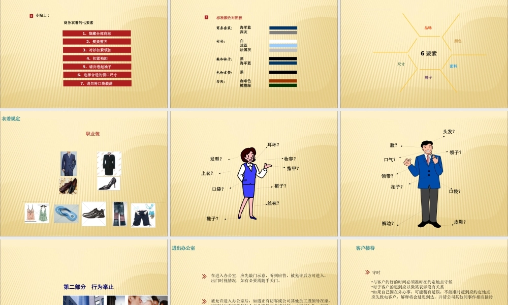 服务礼仪与精神面貌002