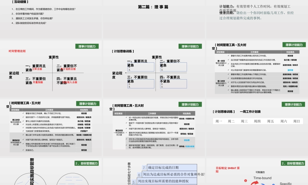 如何成为一名优秀管理者(适合储备干部、新晋主管)(PPT72页)