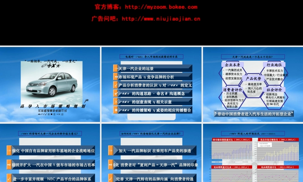 天津一汽098L产品导入市场策略规划