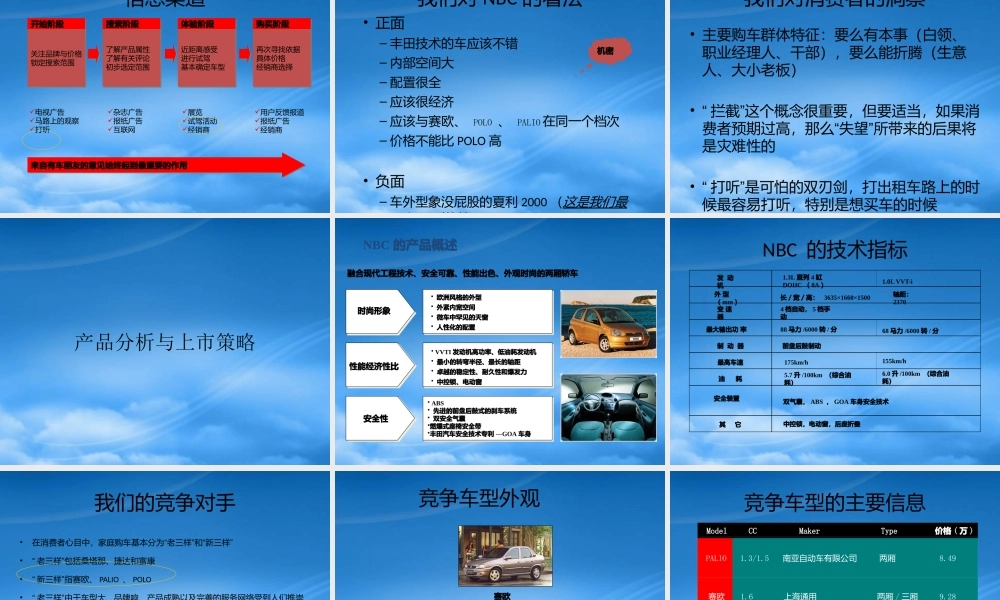 天津一汽nbc上市策略