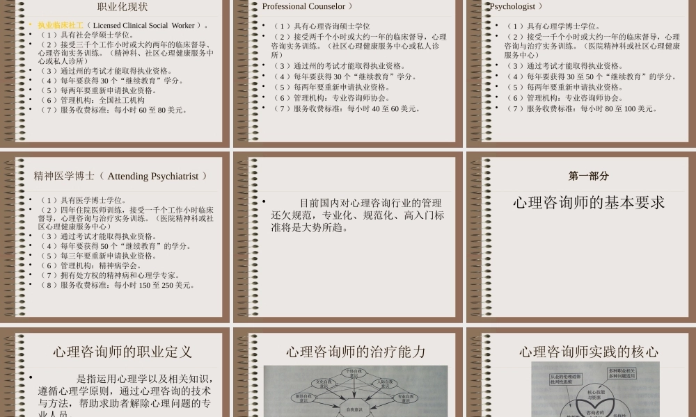 如何成为一名有效的心理咨询师