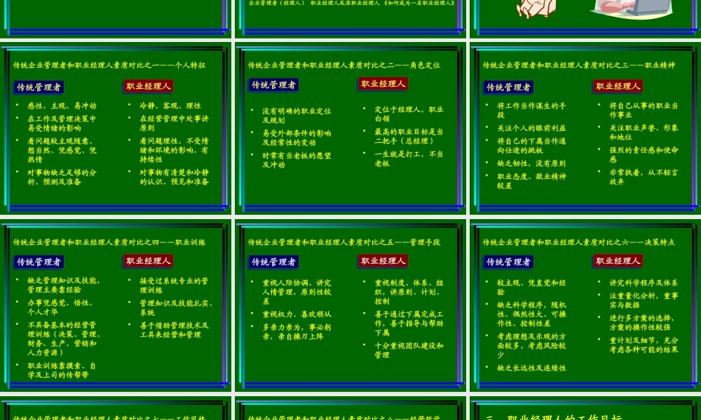 如何成为一名职业经理人(1)(1)