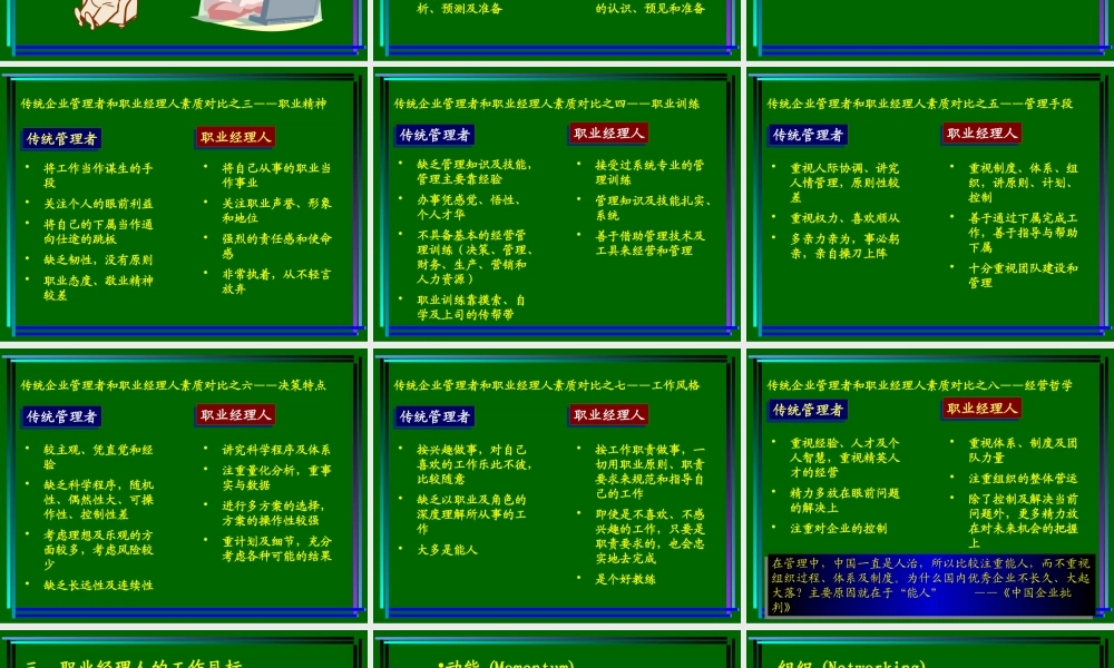 如何成为一名职业经理人(PPT 41页)