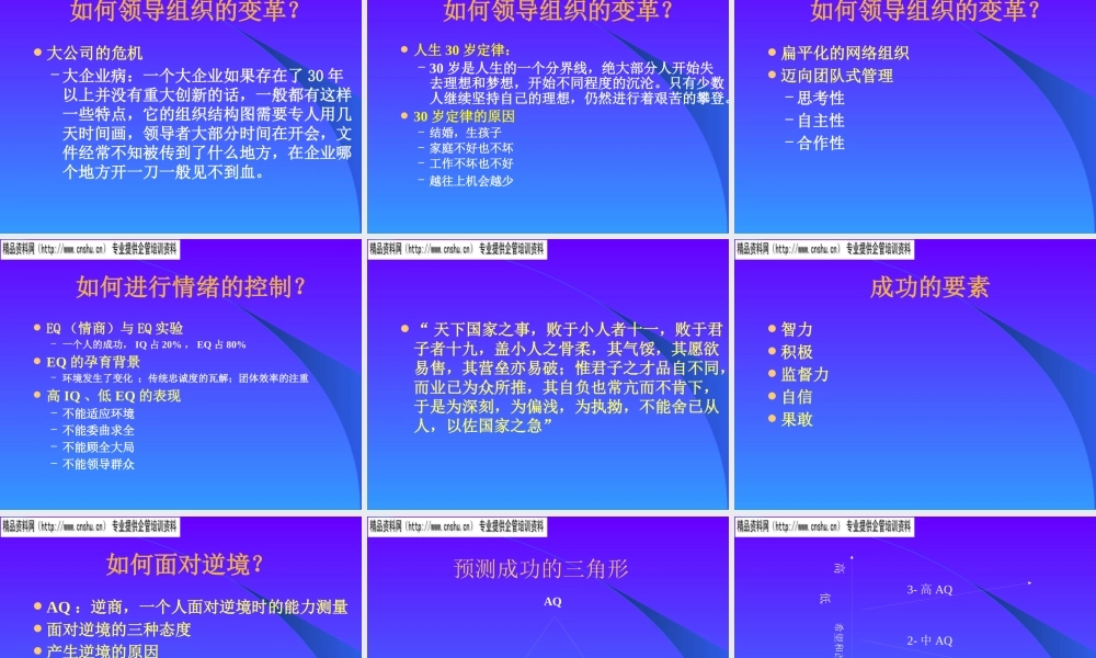 如何成为一位优秀的职业经理
